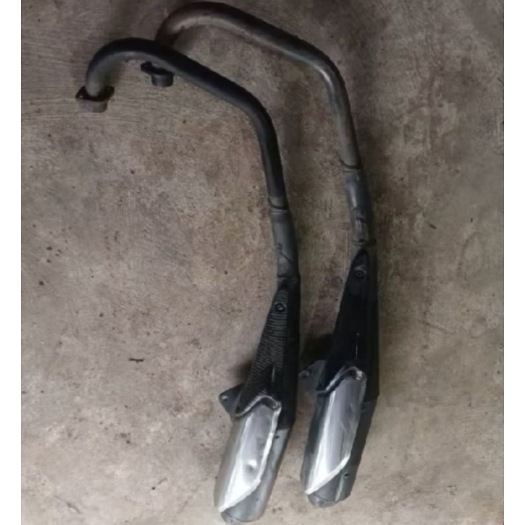 Knalpot Honda Megapro Monoshock/Original Copotan