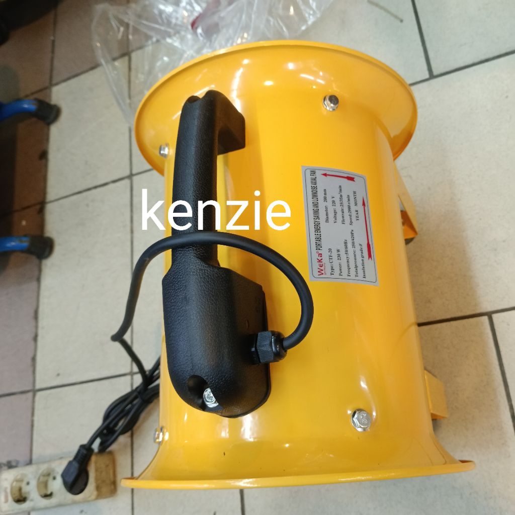 axial fan 12" blower weka