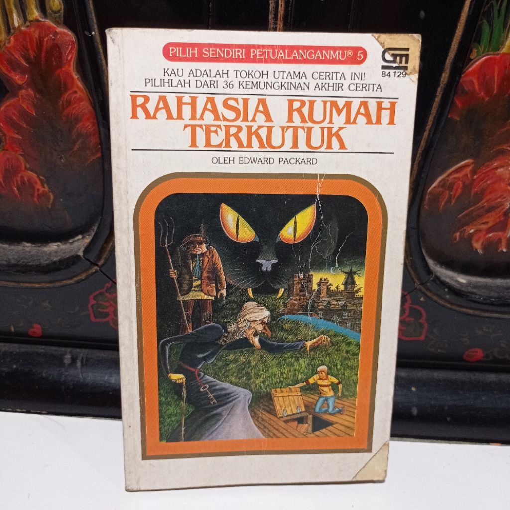 buku novel pilih sendiri petualanganmu : rahasia rumah terkutuk