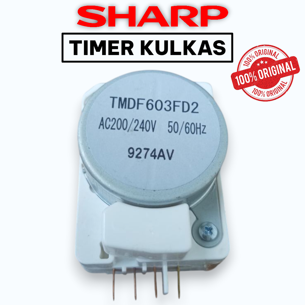 TIMER KULKAS | TIMER DEFROST | TIMER KULKAS SHARP TMDF603FD2 100% ORIGINAL
