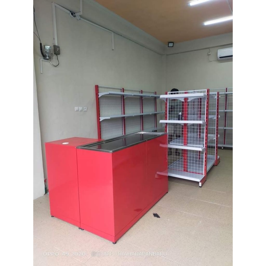 meja kasir minimarket meja kasir Toko modern minimalis