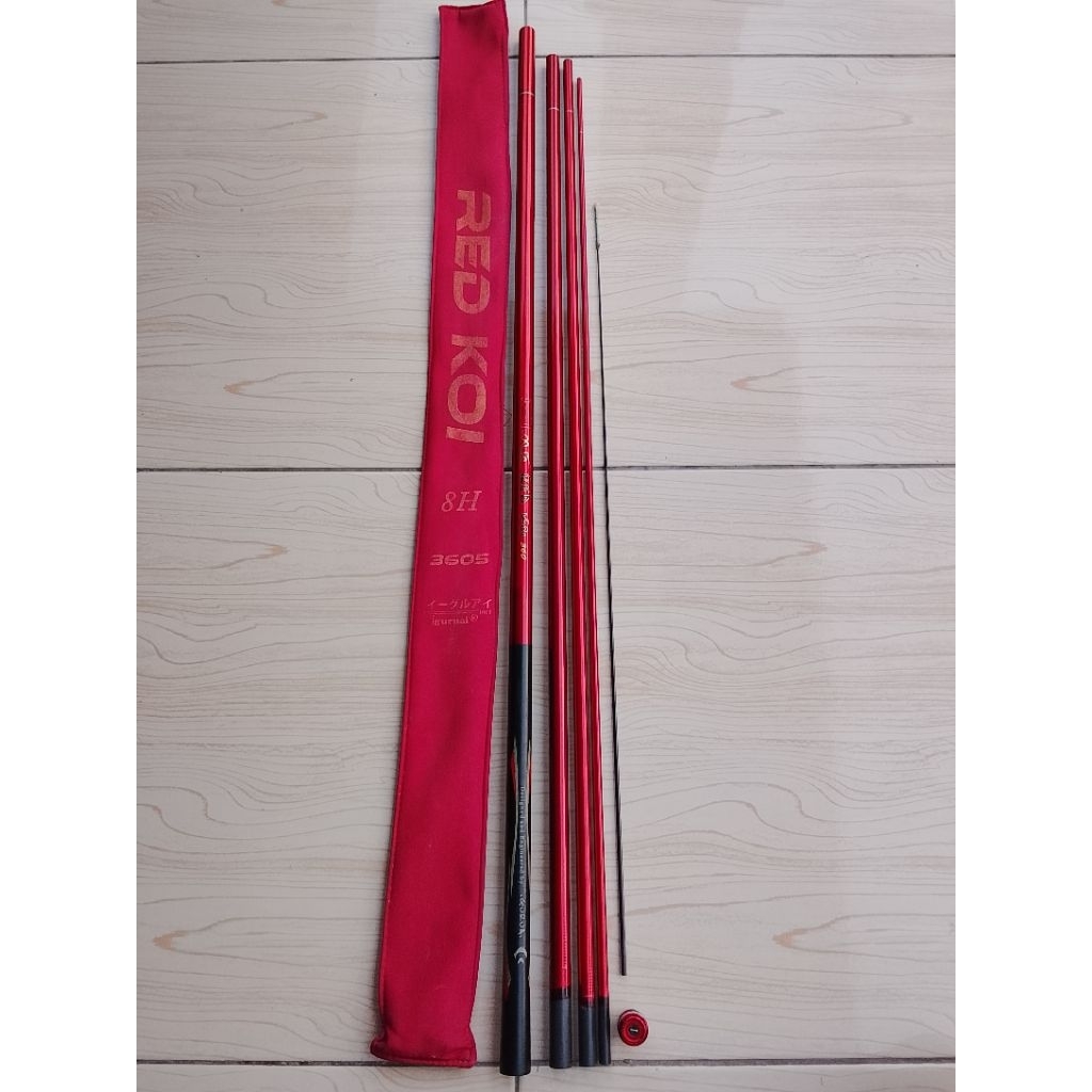 Tegek red koi 360 second