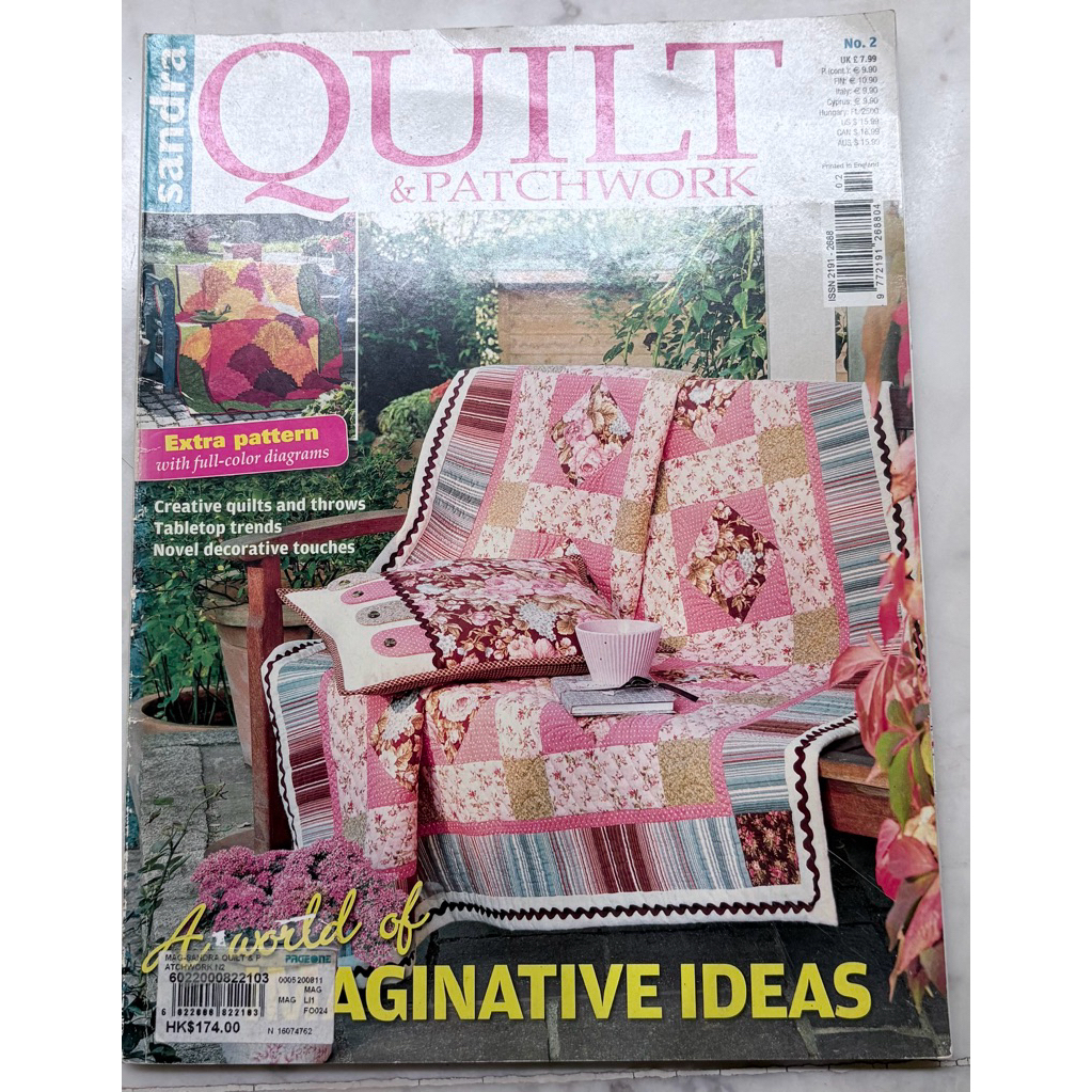 quilt & patchwork magazine by Sandra united kingdom