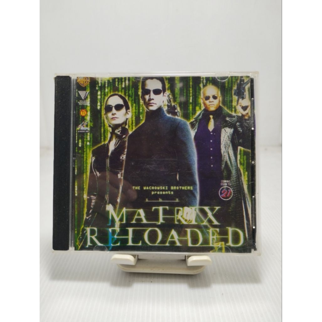 VCD the Matrix Reloaded Pemeran Keanu Reeves, Carrie Anne