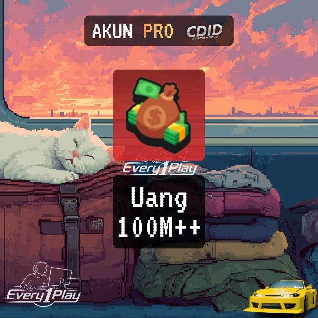Akun Car Driving Indonesia Uang 100M+ - Akun Roblox CDID Car Driving Indonesia