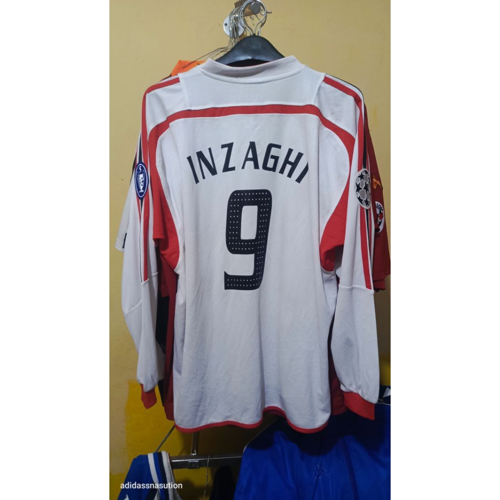 jersey milan retro Inzaghi LS