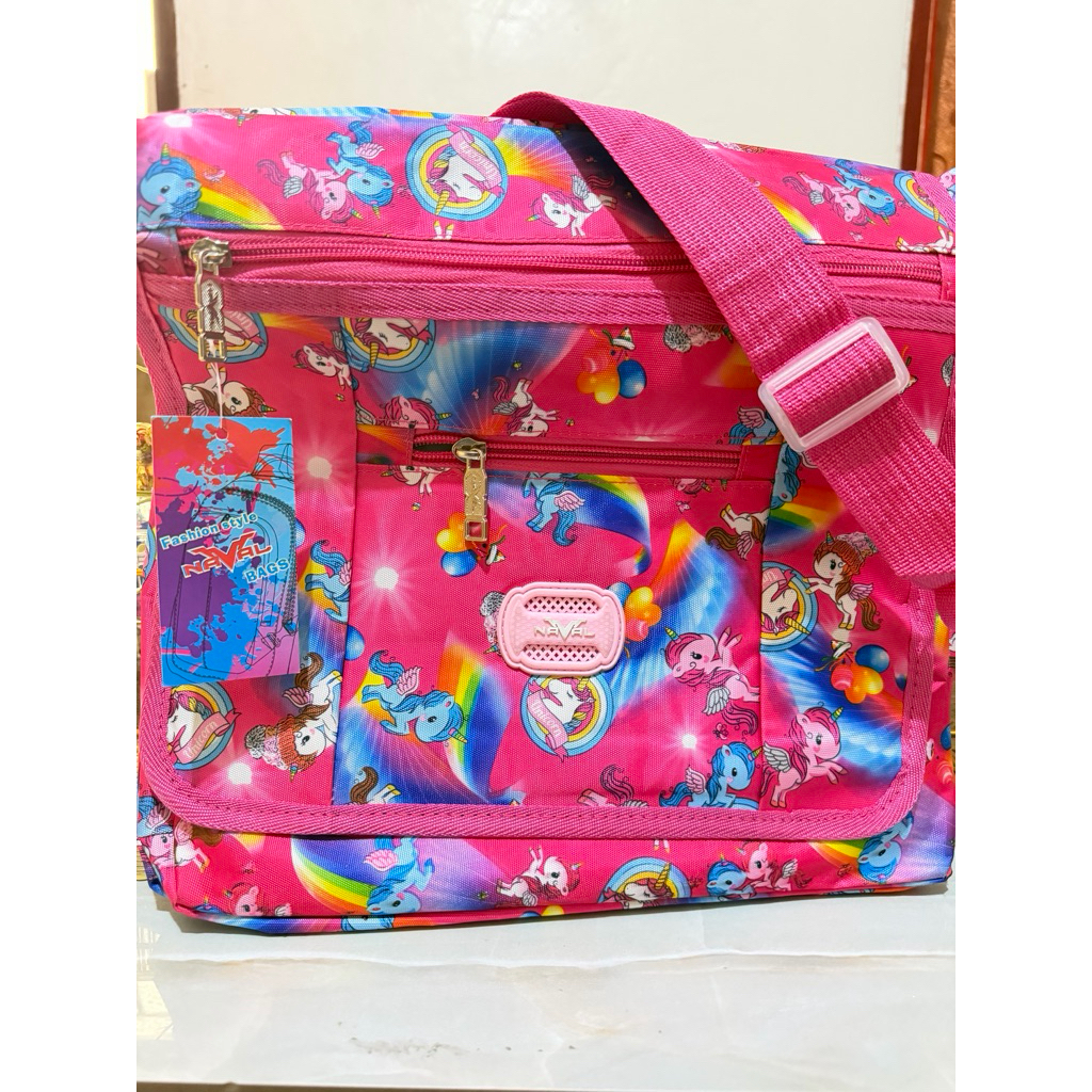 TAS SELEMPANG ANAK UNICRON BY NAVAL BAG