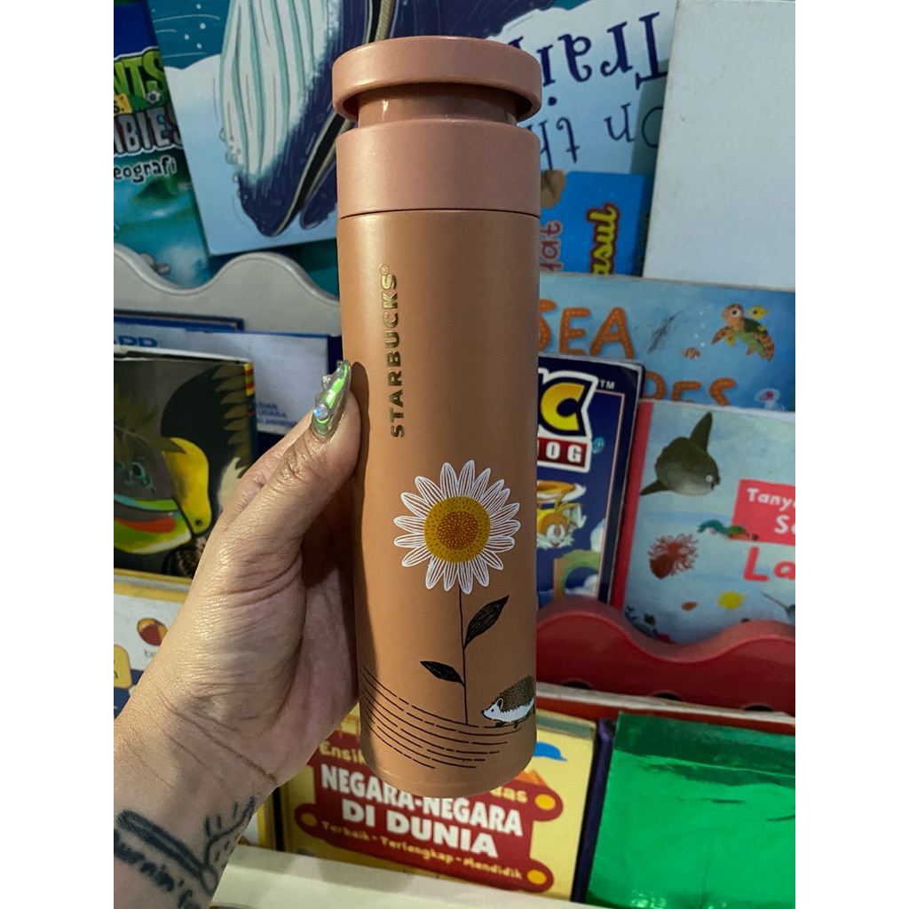 Starbucks Tumbler Hedgehog Adventure Botol Minum Stainless