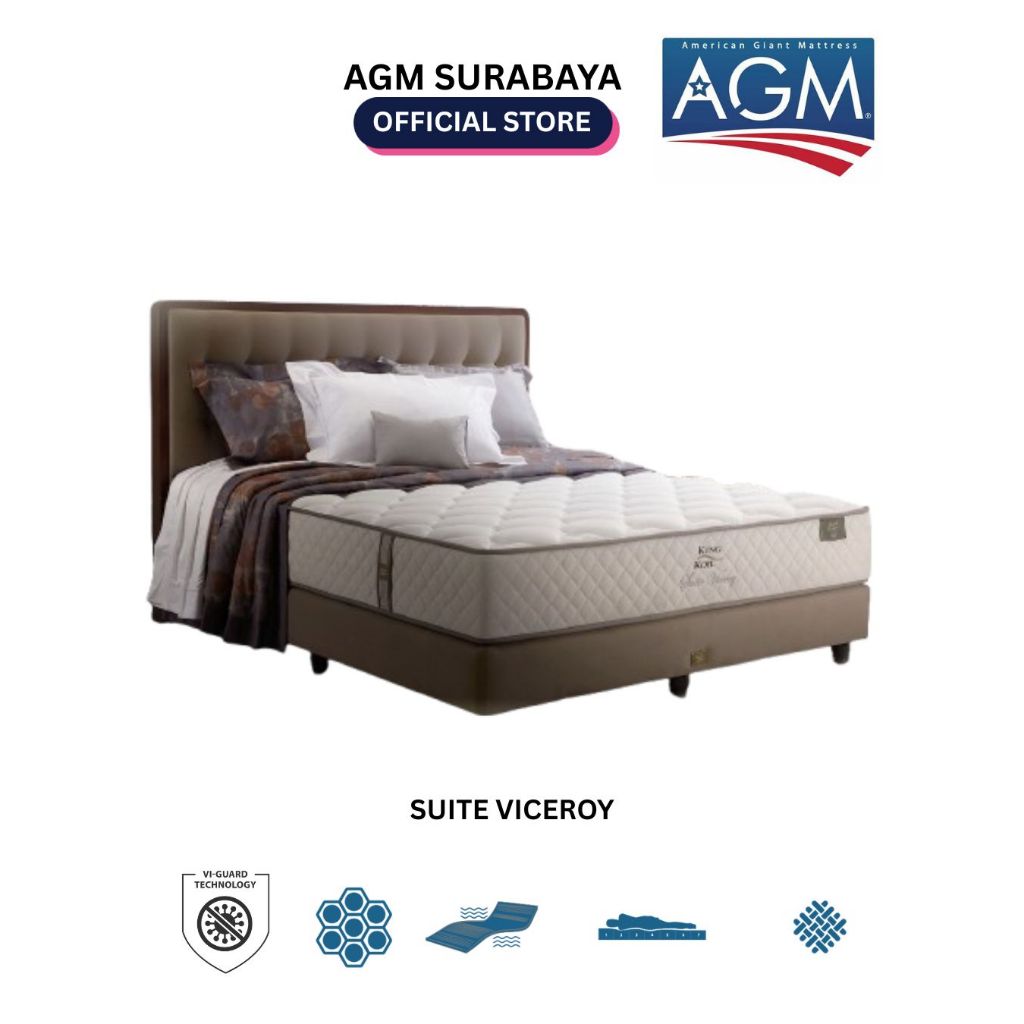MATTRESS | KASUR KING KOIL Original Type SUITE VICEROY 30,5CM, FIRM, KINGKOIL Hotel Collection
