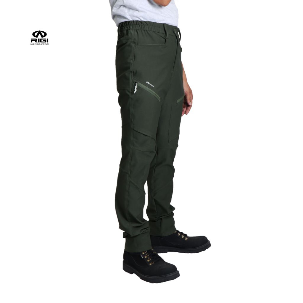 celana panjang quick dry rigi wesley celana hiking tracking mendaki celana santai pria wanita