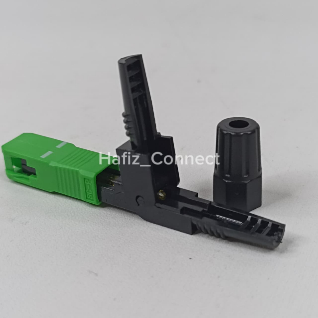 Konektor Fiber Optik SC APC UPC Fast Connector FTTH
