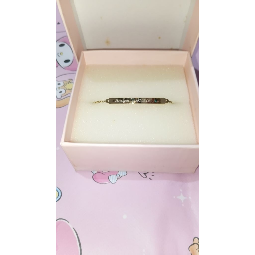 OFFICIAL BRACELET BAEKHYUN EXO FROM SM