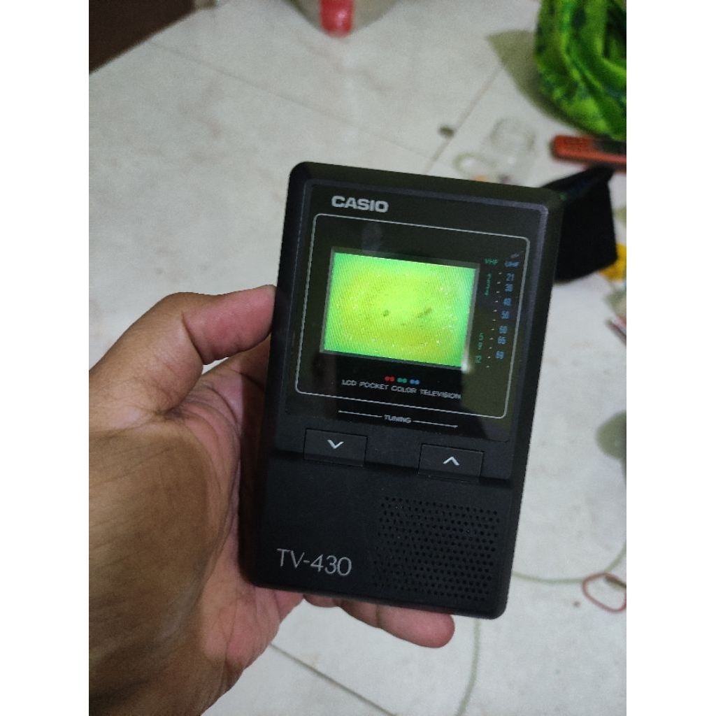 Casio LCD POCKET COLOR TELEVISION TV-430