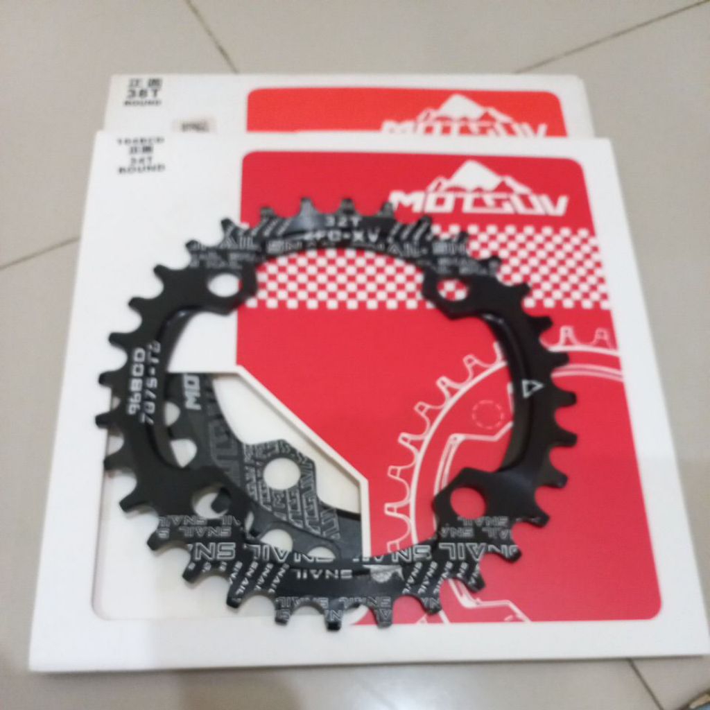 chinering gigi gear sepeda bcd 104 untuk crank sepeda depan