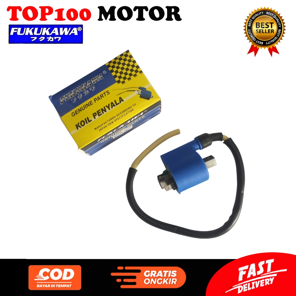 FUKUKAWA COIL PENYALA BEAT. KOIL PENGAPIAN RACING FKW