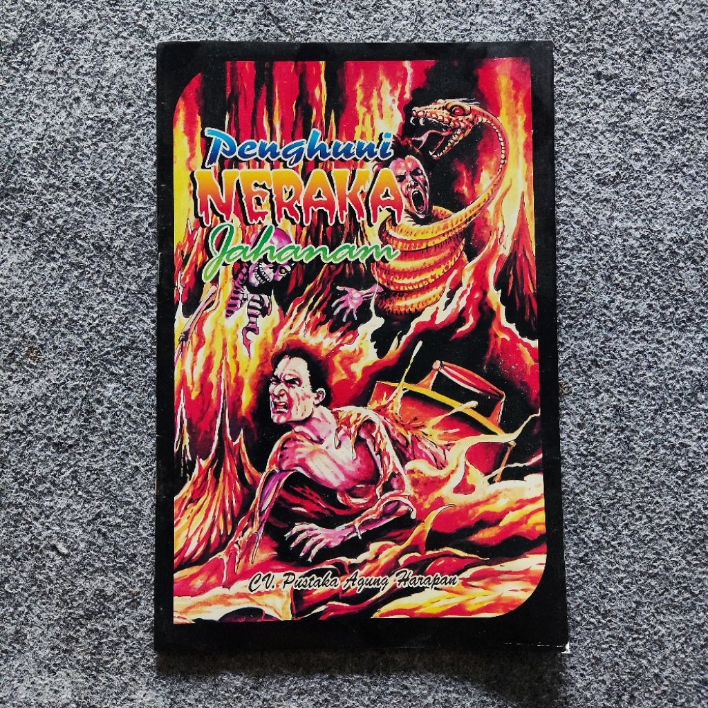 Buku Penghuni Neraka Jahanam full colour tris