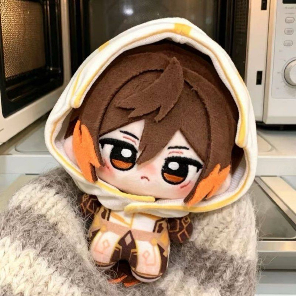 [PREORDER] Genshin Impact Zhongli Plush Doll 10cm – God Tier Nude Doll + Blush