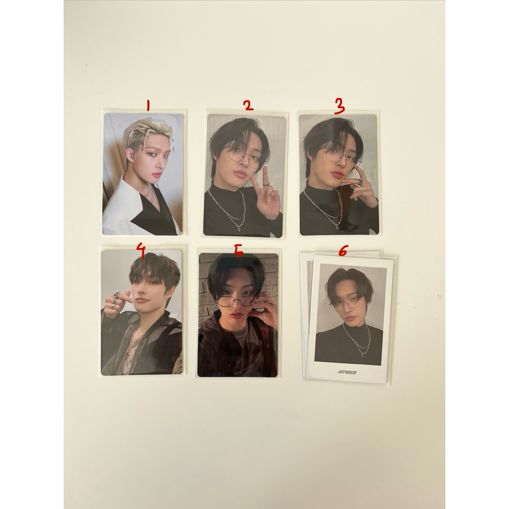Ateez mingi photocard