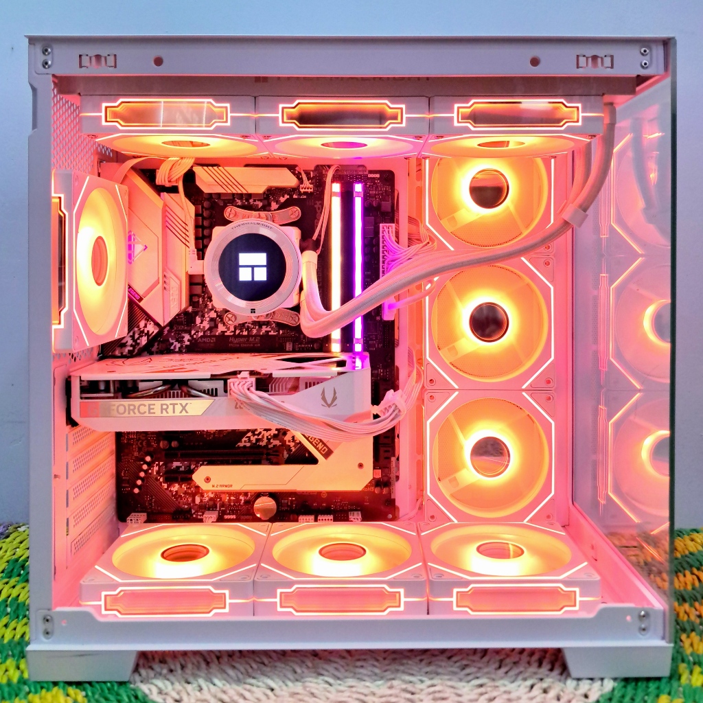 Gaming Render PC Ryzen 9 5950X 16 Core 32 CPU 64GB DDR4 1TB NVMe RTX 5060 WIFI Lumion Grafis 3D AI