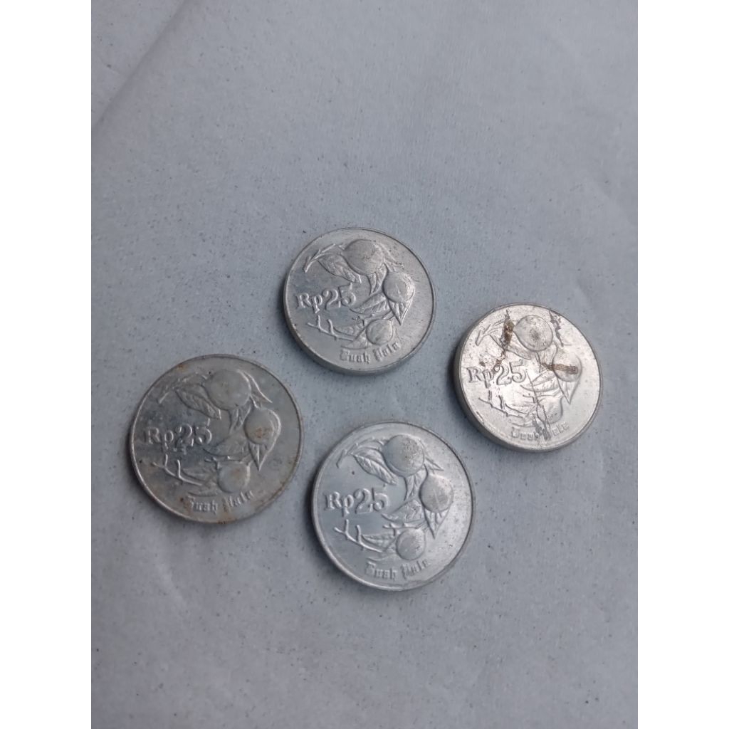 uang koin rp 25 indonesia