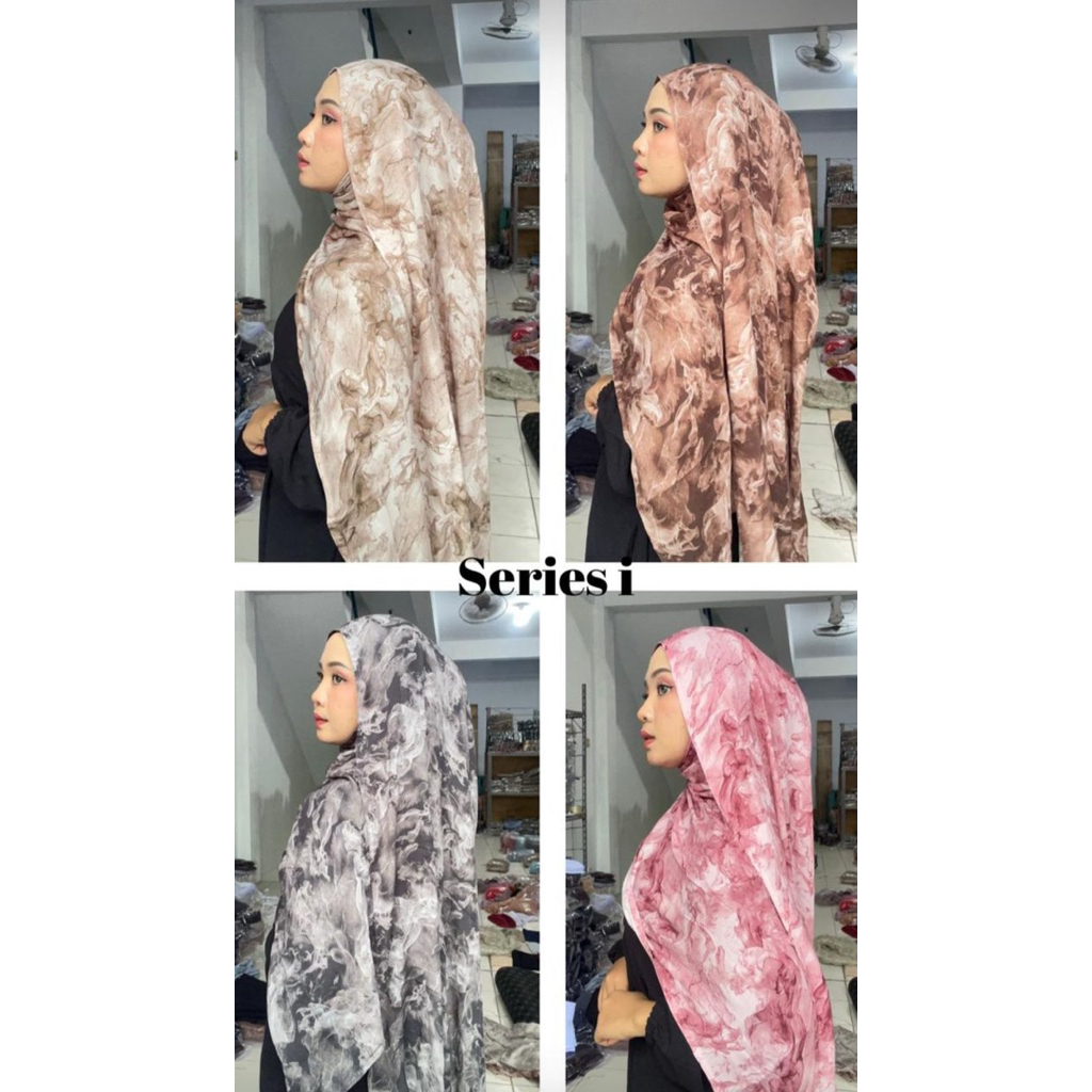 [Grosir/5Pcs]Annisa hijab-Pashmina Printed Viscose Haninah Desain Elegant