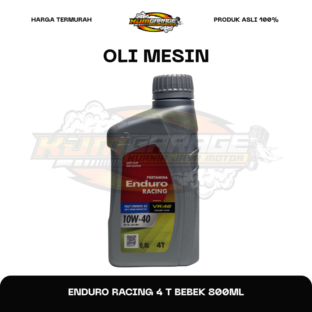 Oli Mesin Enduro Racing 4 T Bebek 800ml