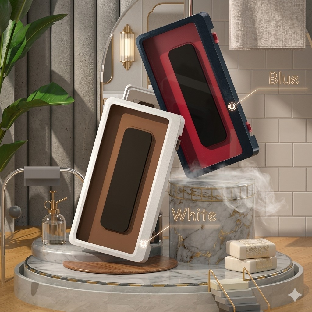 TNT - Ponsel Case Kotak Tempel Hp Kamar Mandi Asesoris Tempel Waterproof