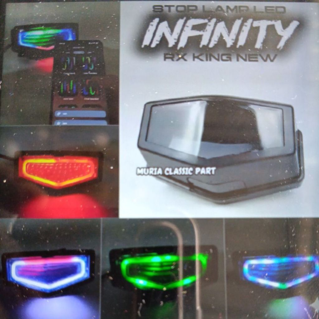 stoplam belakang RX king infinity stopan RX king infinity lampu belakang RX king variasi lampu belak