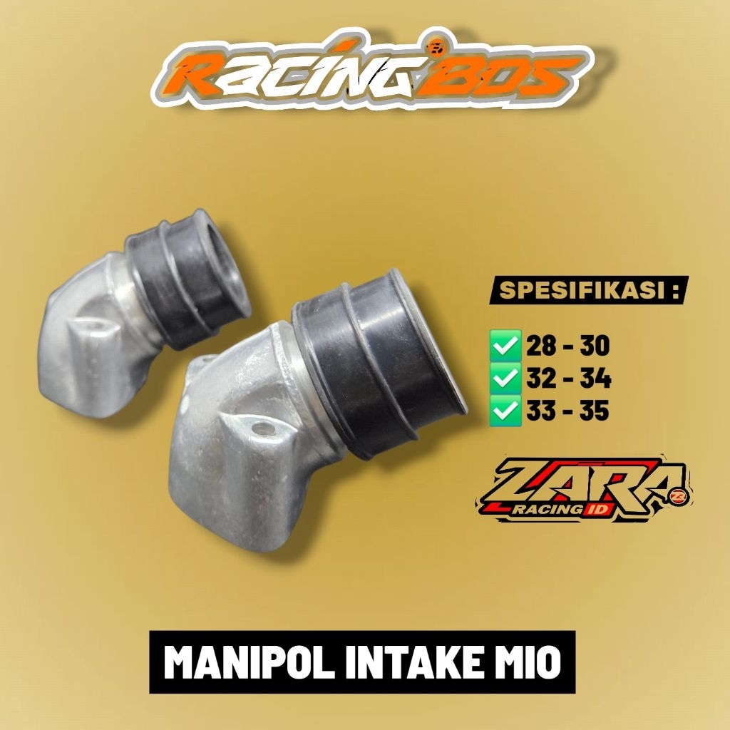 MANIPOL MIO MANIPOL INTAKE MIO RACING BOS ORIGINAL 28 30 32 34 33 35