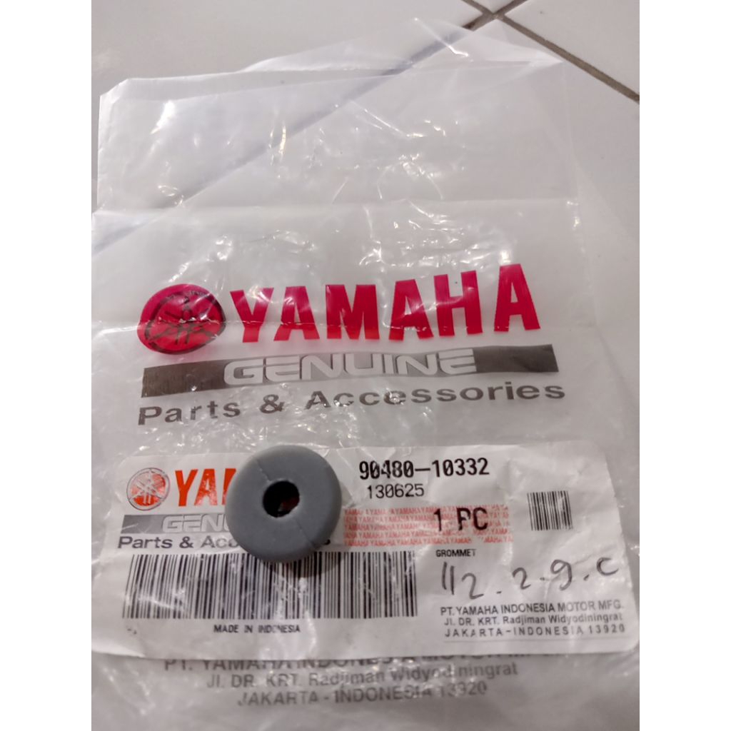 Gromet/Karet Bantalan Silincer Cover Tameng Knalpot Yamaha Mio Smile Soul Fino Karbu Xeon GT 125 Sco