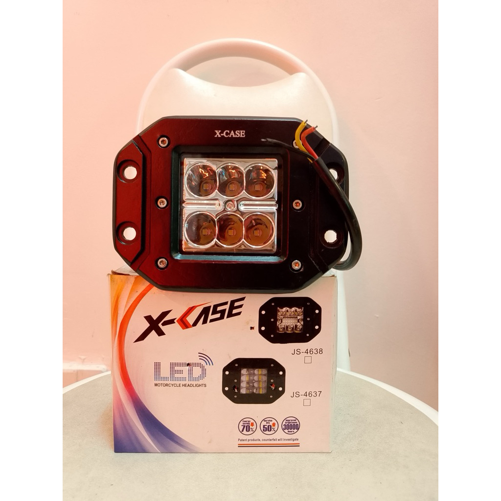 Lampu tembak X-case 6 mata
