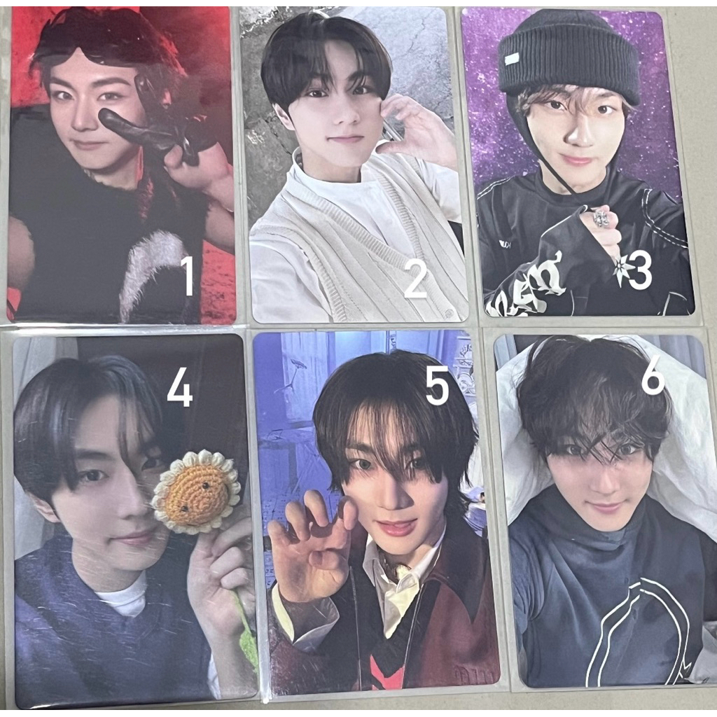 photocard pc jungwon enhypen official romance untold