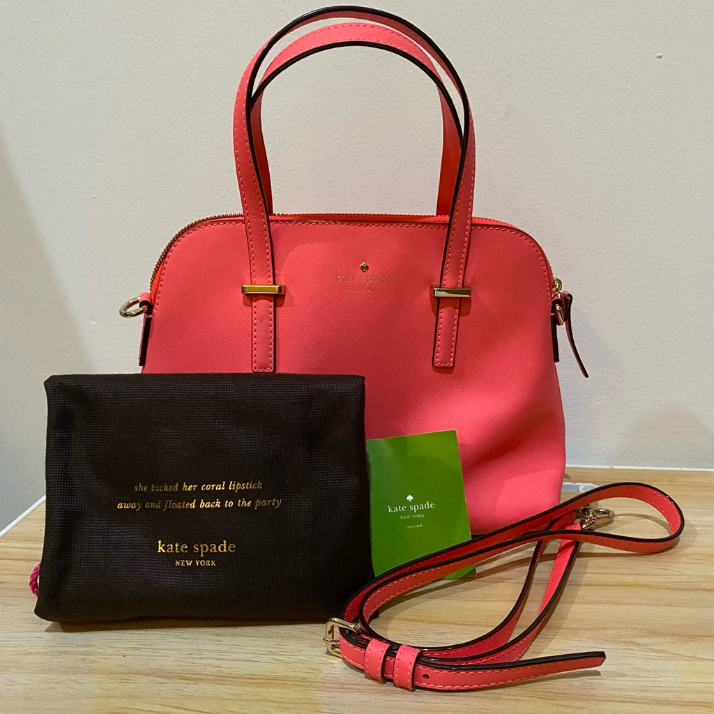 Kate Spade tas preloved pink handbag