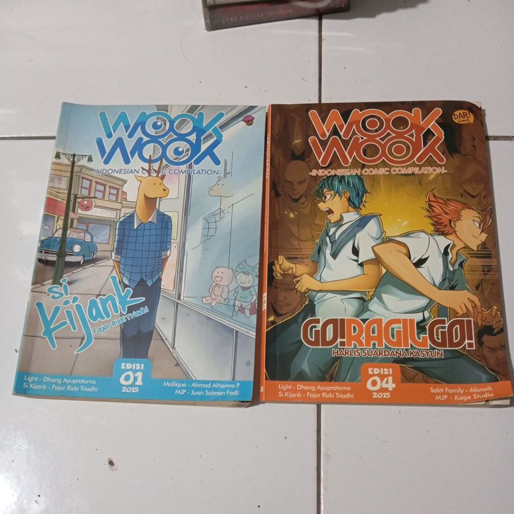 paket komik wook wook edisi 01 2015/04 2015
