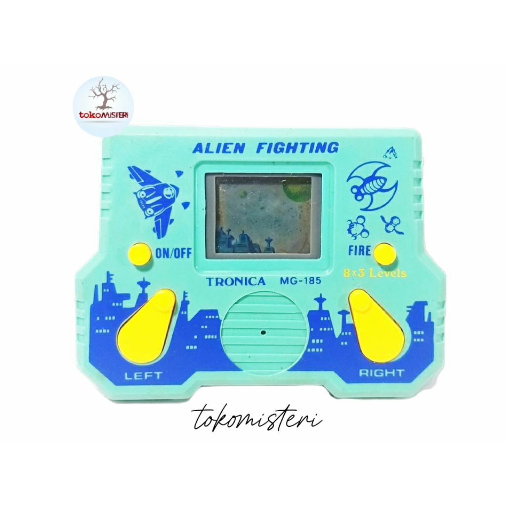 Game Watch Gimbot Gamebot Alien Revenger Space Roket Tronica Jadul UFO Rocket Spaceship War Galaxy