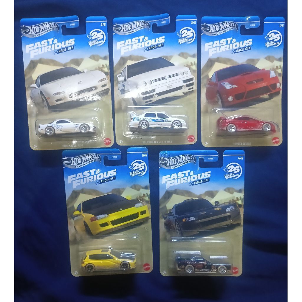 Hot Wheels Fast And Furious Race Off Set