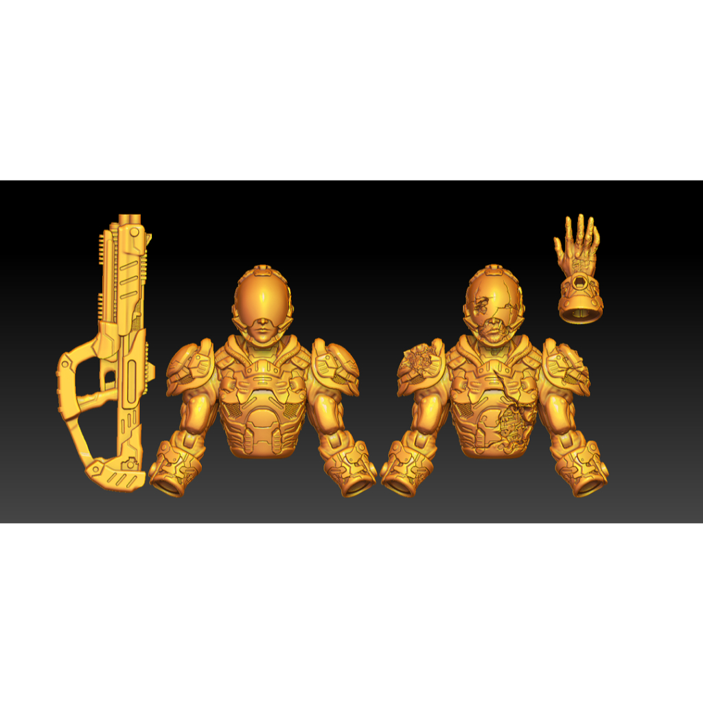 Cosmic Zombie for Mythic Legions 1.0 Cosmic Legions 1.0 (39)