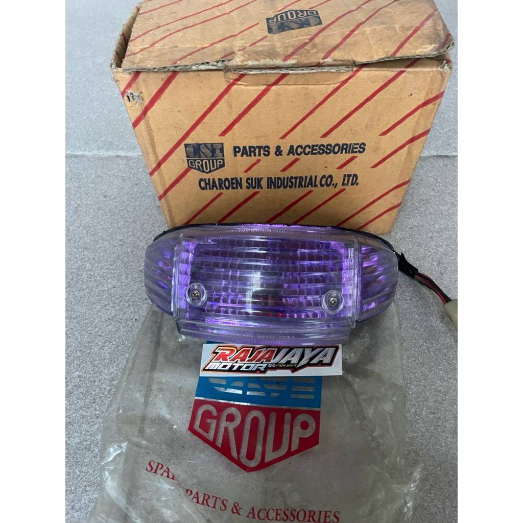 stoplamp lampu stop belakan set reting model variasi thailand honda astrea grand baru tapi original 