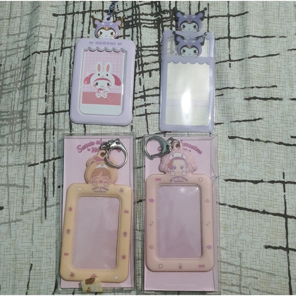 pc photocard holder cahol sanrio x nct 127 dream jaemin haechan jeno taeyong