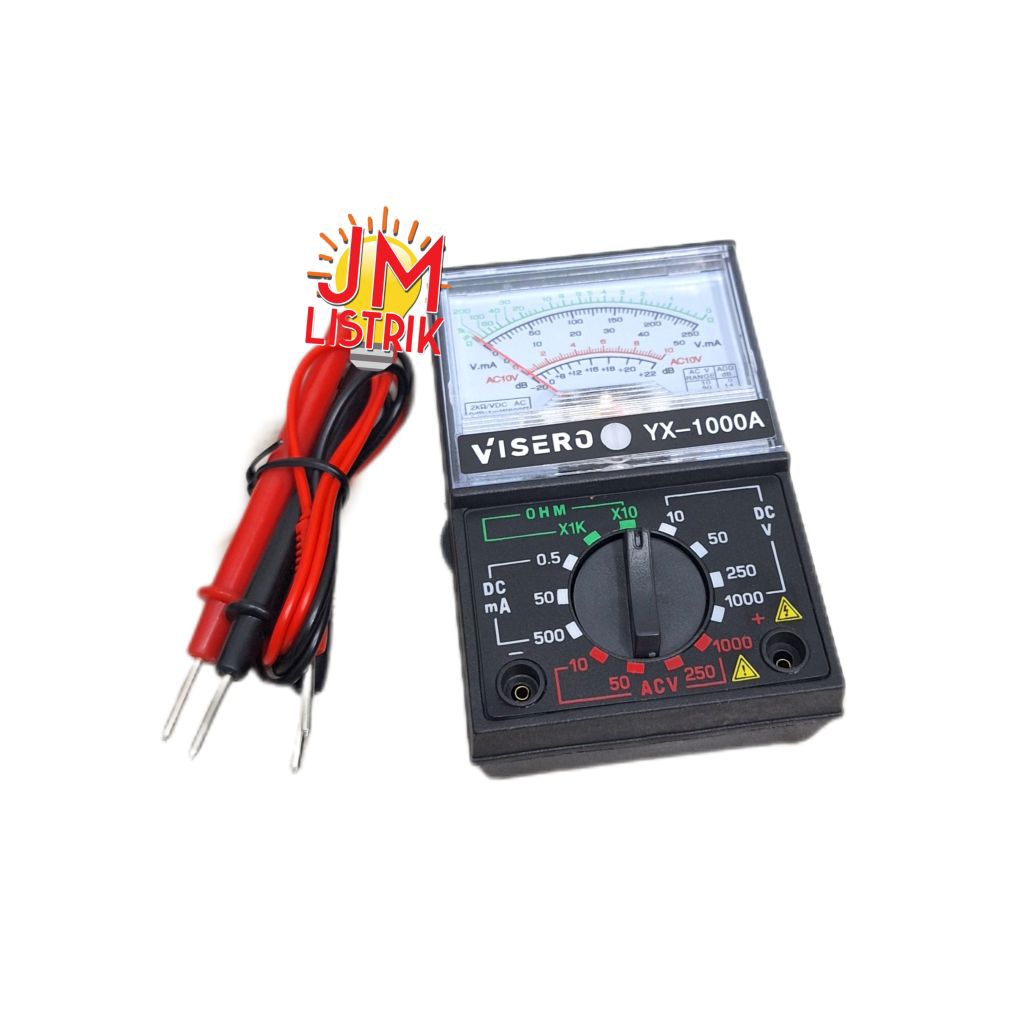 Multitester Analog Multimeter Mini Visero
