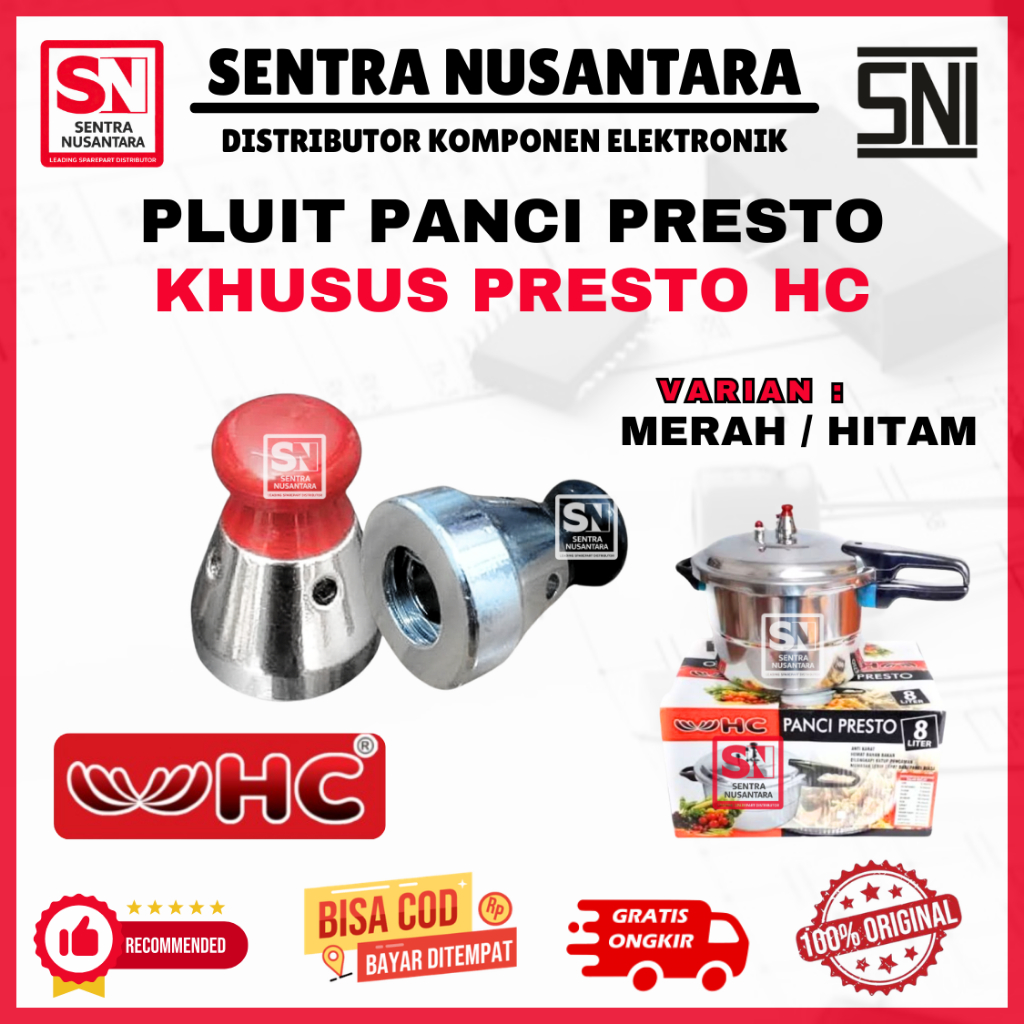 PLUIT TUTUP UAP PANCI PRESTO HC ORIGINAL | PLUIT PRESTO HC ASLI | PELUIT PRESTO HC SERBAGUNA | PLUIT