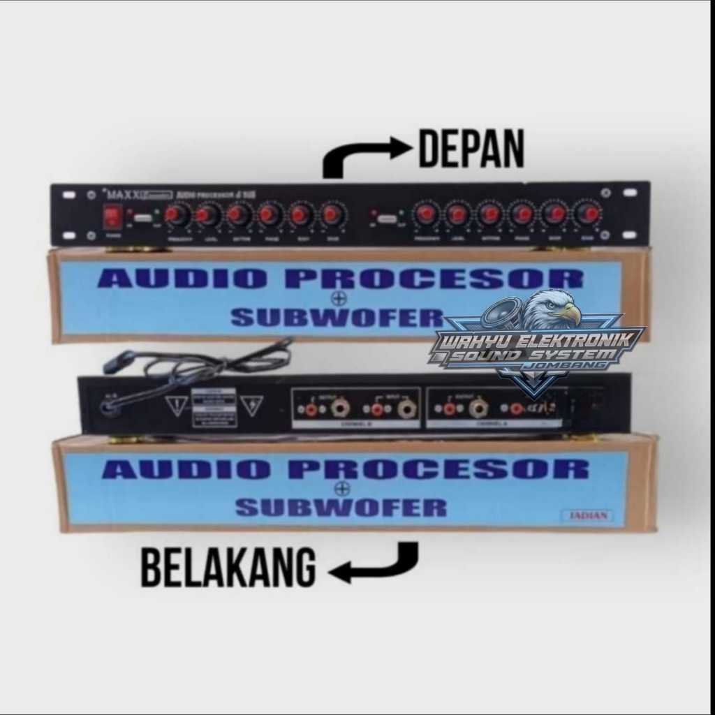 AP Sub / Audio Prosesor + Subwoofer / Processor Barang JADIAN Tinggal Pakai