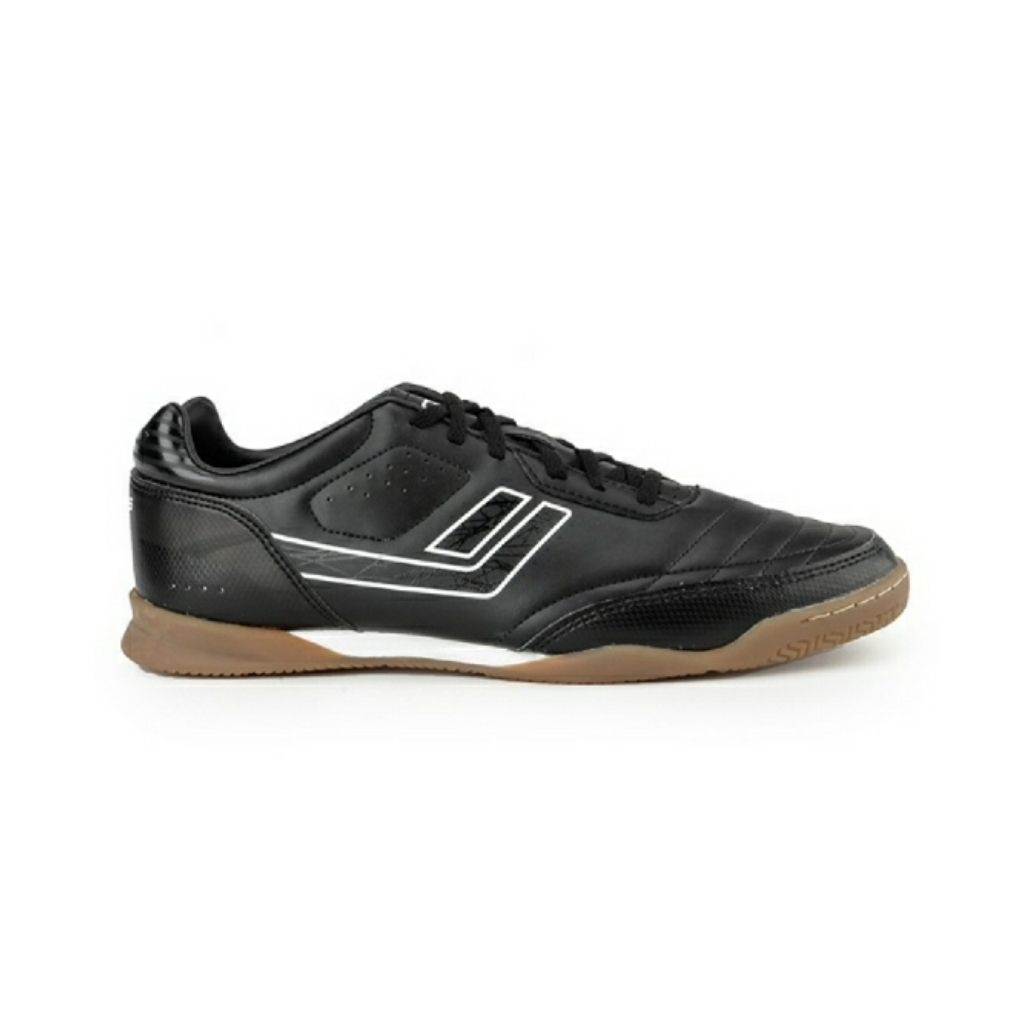 Sepatu Futsal League Legas Meister LA Hitam Shoes Cowo Pria Original