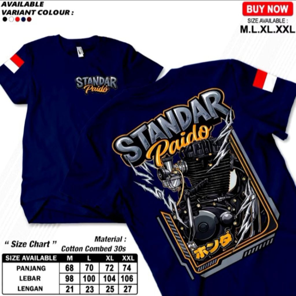 Baju Kaos Atasan Pria Mp Cb Gl Standar Paido Herex Herek Jatim Distro Original Murah Keren simpel ny