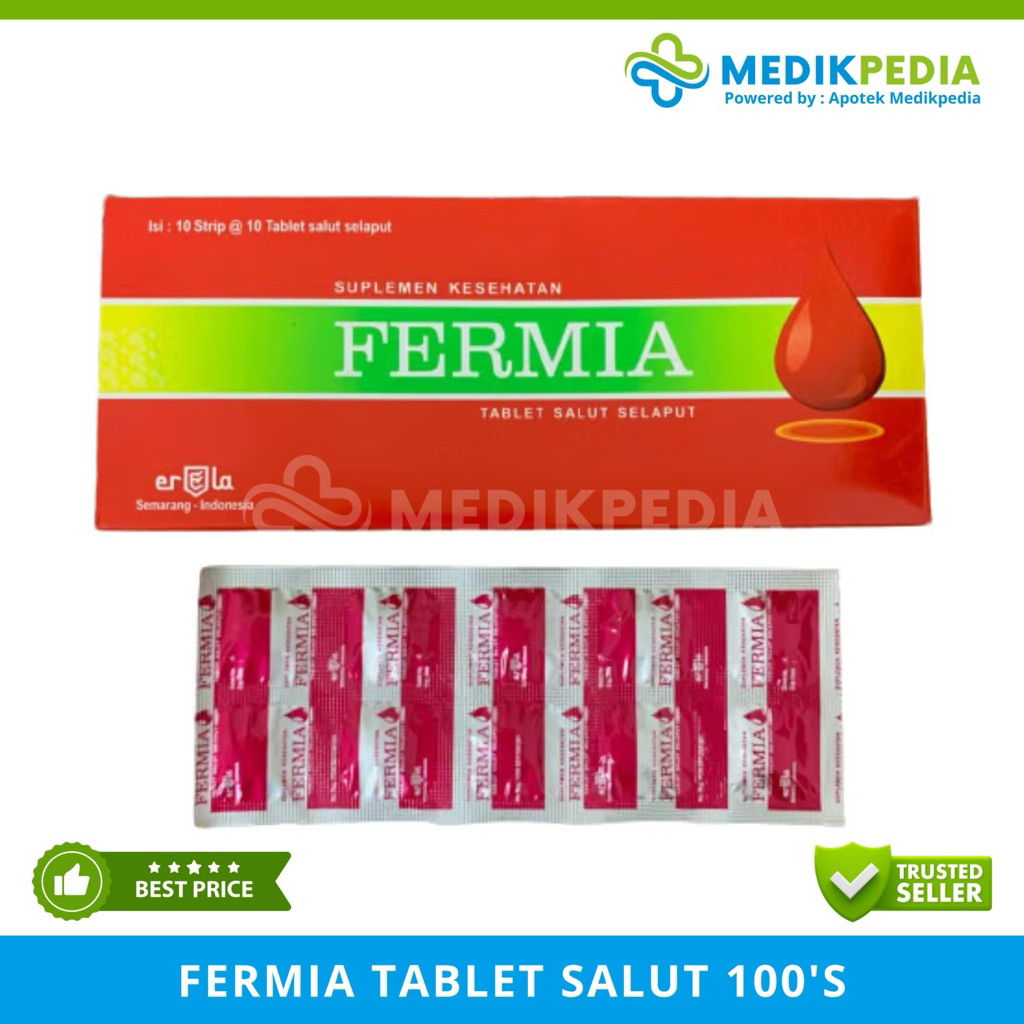 Fermia tablet penambah darah