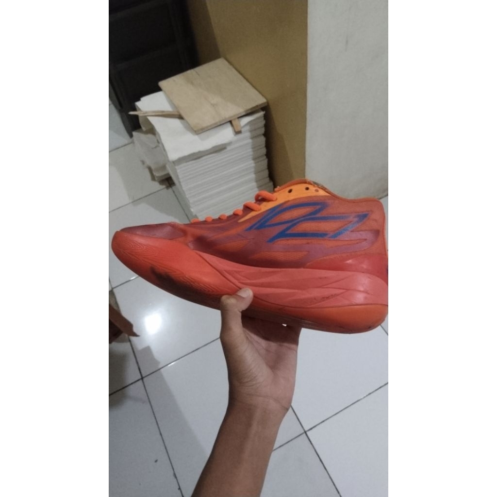 puma lamelo mb 02 second size 41