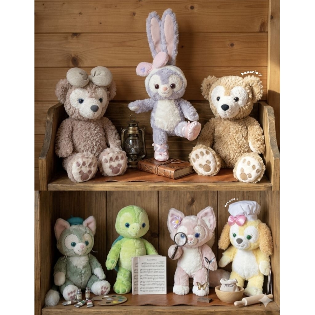 Duffy and Friends plush Tokyo Disney Parks original