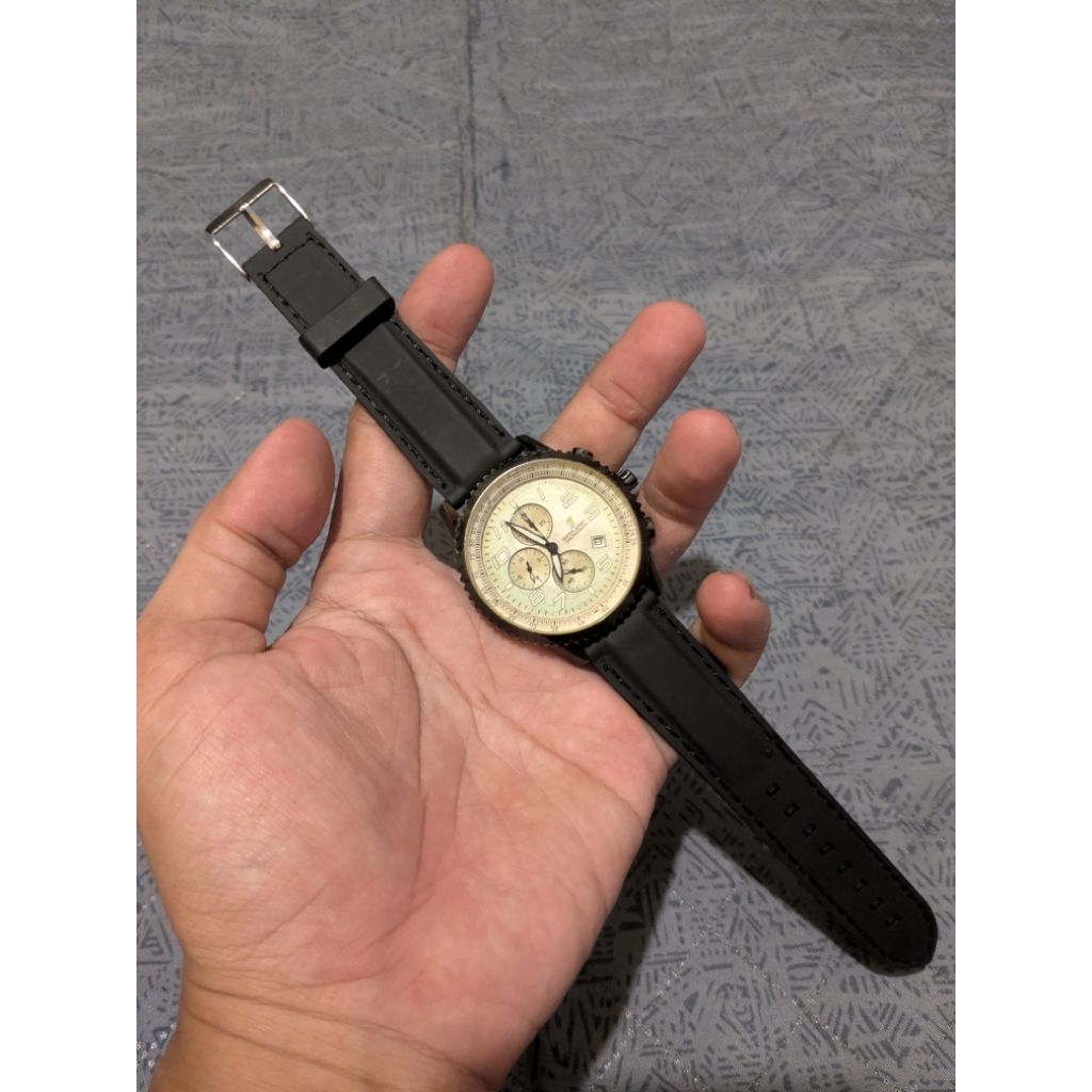 Jam tangan vintage swiss army chrono original
