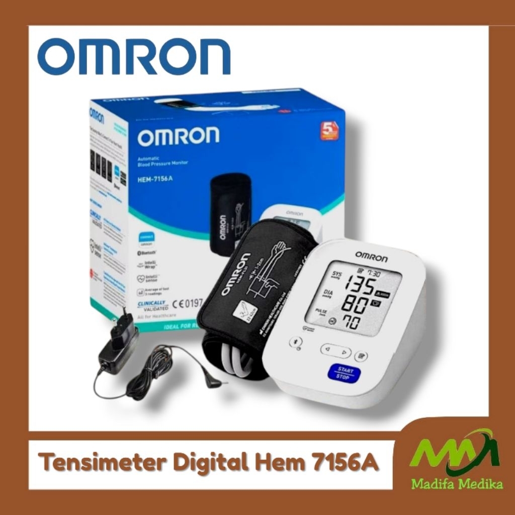 Tensimeter OMRON HEM 7156-A    Tensi Digital Omron 7156A