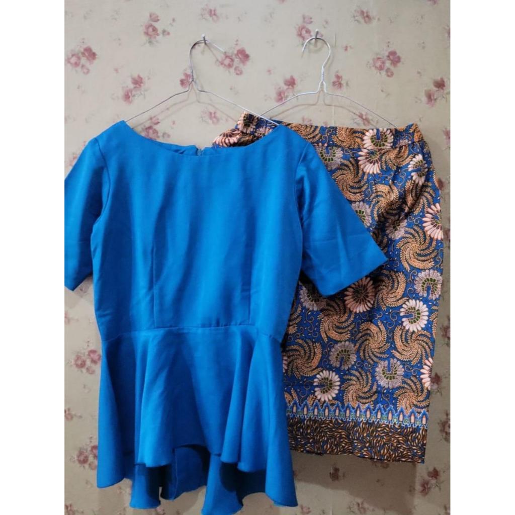 Setelan Atasan Wanita Rok Batik